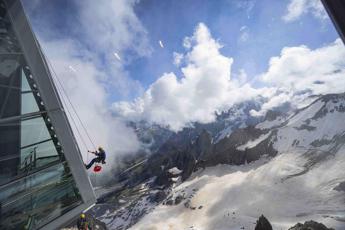 Qualita dellaria nasce il Bosco invisibile sul Monte Bianco