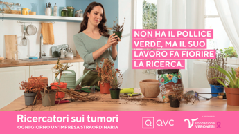 Ricerca su neoplasie femminili a ottobre Shopping4good per Fondazione Veronesi