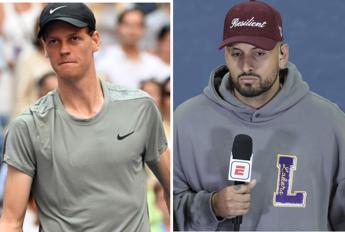 Sinner Kyrgios Doppio con Jannik Gioco solo con tennisti puliti