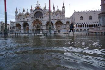 Acqua alta oggi a Venezia previsto picco di marea a 110 centimetri