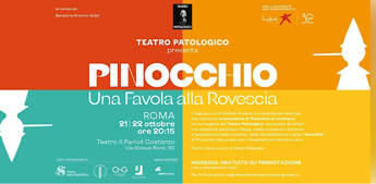 Al Parioli in scena Pinocchio una favola alla rovescia con il Teatro Patologico