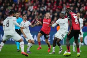 Champions Bayer Leverkusen Milan 1 0 decide Boniface