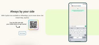 Copilot su WhatsApp lintelligenza artificiale a portata di chat