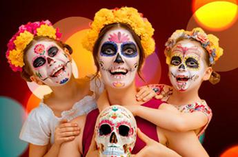 Halloween divertimento e paura con il Dia de Muertos a MagicLand