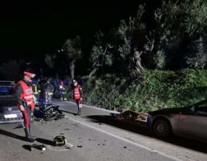 Incidente a Itri morto un 16enne in sella a una moto