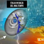 Italia in balia del maltempo pioggia vento e neve fino al weekend