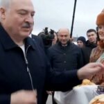 Lukashenko i dolci e la dieta Solo un assaggino. Video