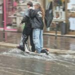 Maltempo forti piogge in Liguria. Allerta arancione a Milano e in Emilia Romagna