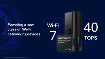 Qualcomm lancia Networking Pro A7 Elite intelligenza artificiale nelle reti domestiche