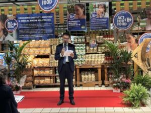 Rabatel Carrefour Italia Gusto e prezzo al centro di Act for food