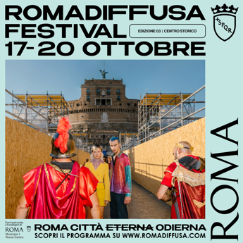 Roma da oggi al 20 ottobre torna Romadiffusa