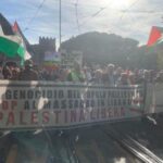 Roma in corteo un migliaio di manifestanti pro Palestina Siamo tutti antisionisti