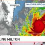 Uragano Milton meteorologo si commuove in diretta Sara orribile