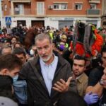 Alluvione in Spagna re Felipe Comprendo la loro rabbia