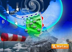 Arriva linverno con piogge vento e neve cambia tutto da mercoledi