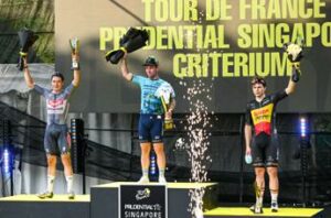 Cavendish vince lultima gara prima del ritiro il britannico trionfa a Singapore