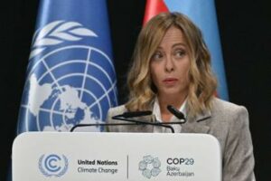 Meloni alla Cop29 Proteggere ambiente con approccio pragmatico e non ideologico