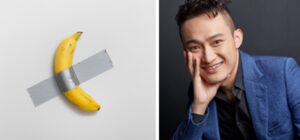 Prezzo record per la banana di Cattelan 62 milioni di dollari