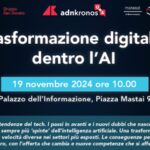 Trasformazione digitale dentro lAI il 19 novembre evento Adnkronos QA