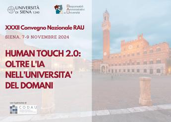 XXXII Convegno Nazionale RAU Human Touch 2.0 oltre lIA nelluniversita di domani